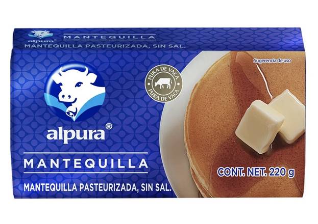 MANTEQUILLA SIN SAL 200 GR - Spar La Palma