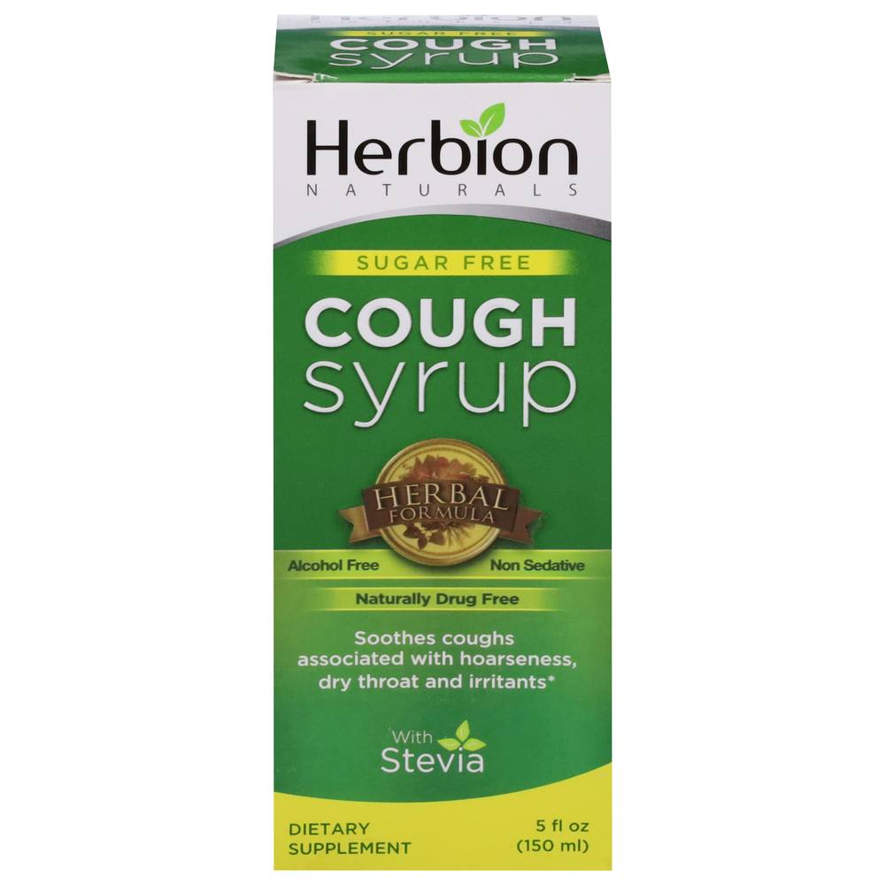 Herbion Naturals Sugar Free Cough Syrup