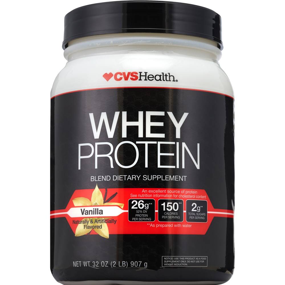 CVS Health Whey Protein Powder, Vanilla (32 oz)