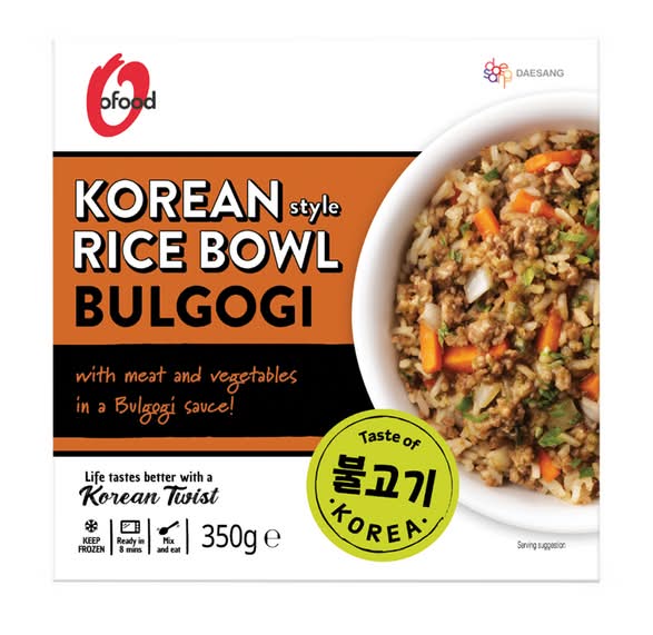 O'Food Korean Style Rice Bowl Bulgogi (350g)