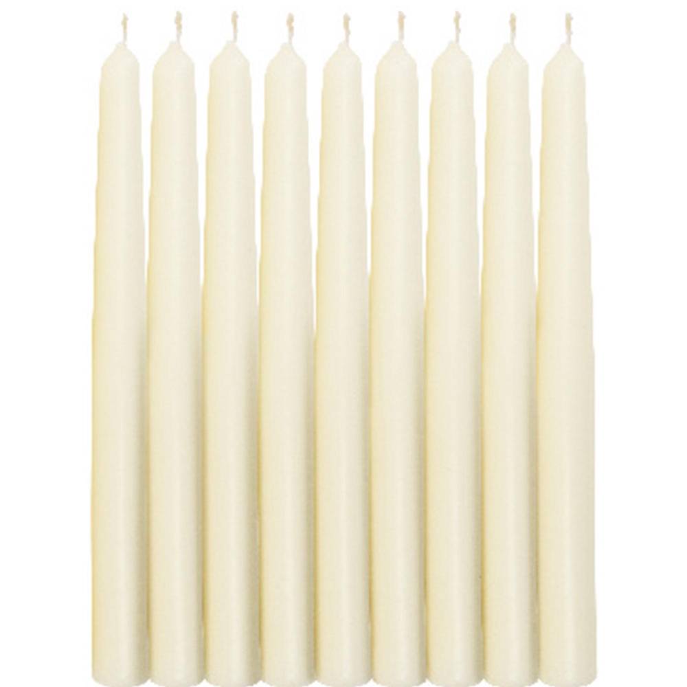 Habitat Taper Ivory Candles 10pk