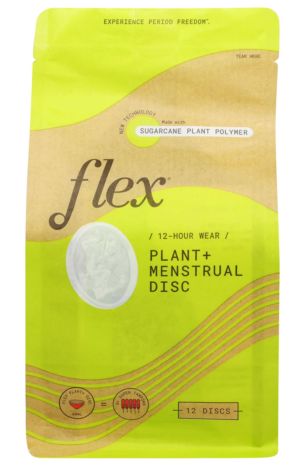 Flex Plant+ Menstrual Disc (12 ct)