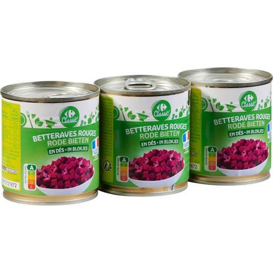 Carrefour Classic' - Betteraves rouges en dés (3)