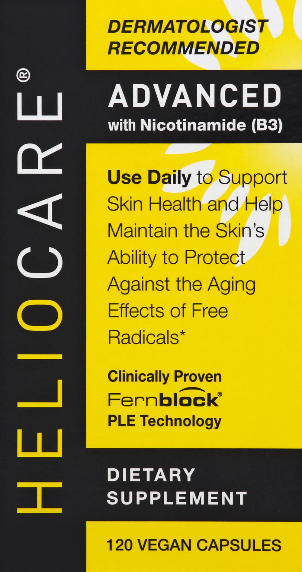 Heliocare Advanced With Nicotinamide (b3) Vegan Capsules (3.2 oz)