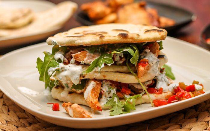 JJ2 🥙 -  Sandwich Naan Fromage
