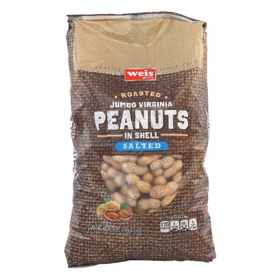 Weis Quality Peanuts Salted