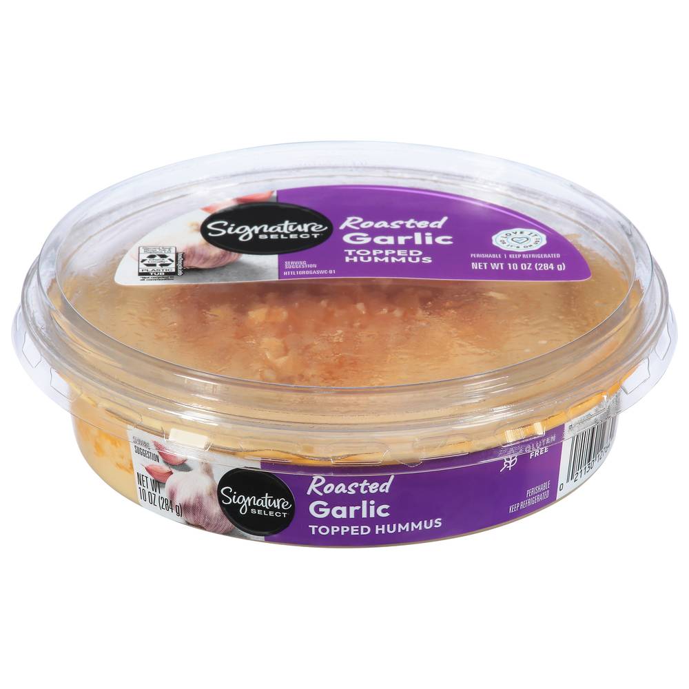 Signature Cafe Roasted Garlic Hummus (10 oz)