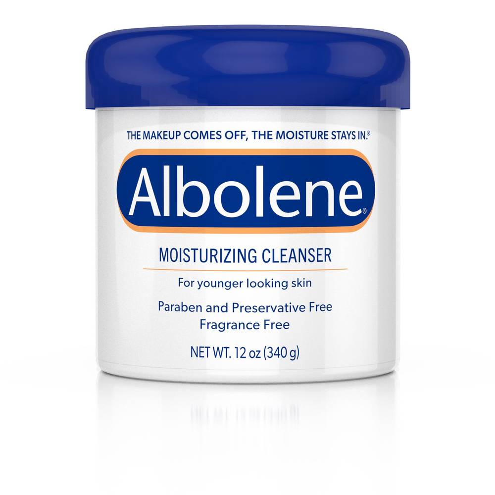 Albolene Moisturizing Cleanser Unscented, 12 Oz