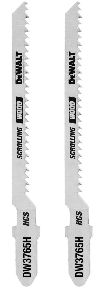 DEWALT 3-in 12 Tpi T-shank High-carbon Steel Blade (2-Pack) | DW3765H2