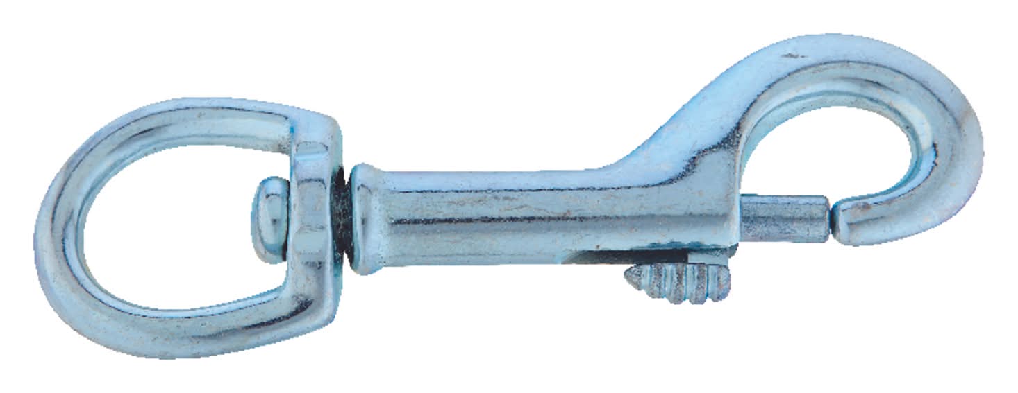 Campbell 3/4 In. D X 4-1/4 In. L Zinc-Plated Iron Bolt Snap 100 Lb