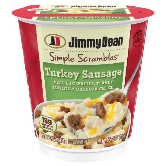 Jimmy Dean Simple Scrambles Turkey Sausage