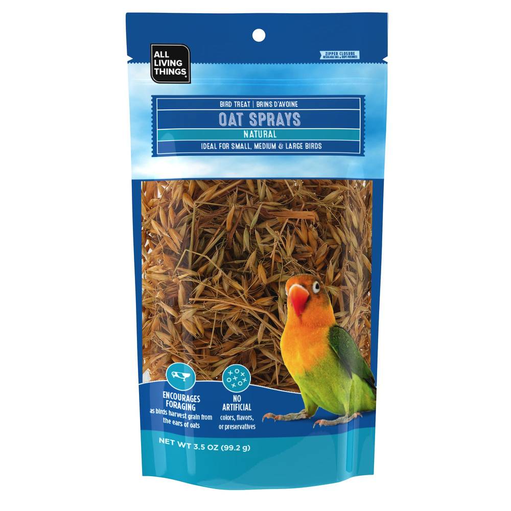 All Living Things® Oat Sprays Bird Treat (Color: Assorted, Size: 3.5 Oz)