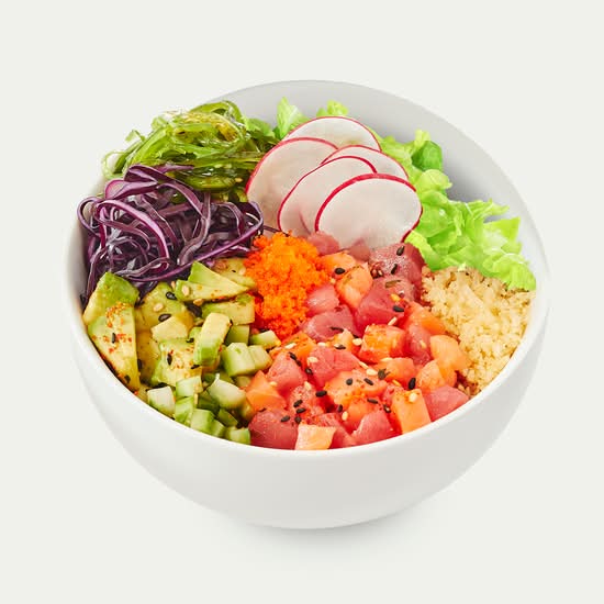 Poke Saumon et thon / Salmon & Tuna Poke