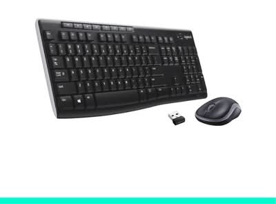 Logitech Mk270 Wireless Keyboard & Mouse Combo