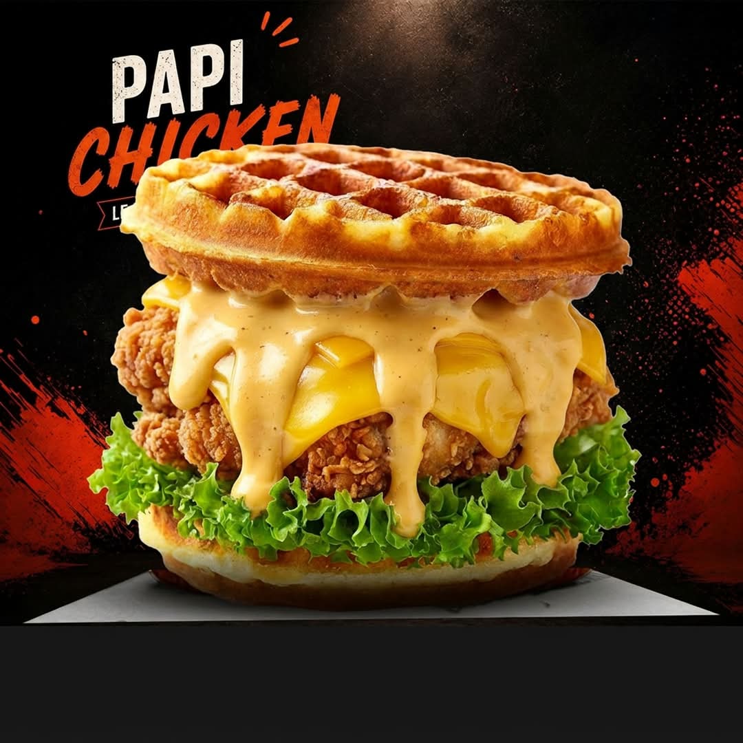 🧀🧇 PAPI WAFFLE CHEESY