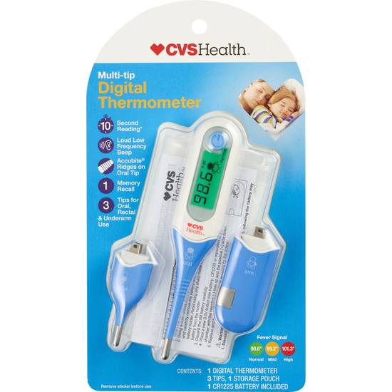 CVS Health Multi-tip Digital Thermometer