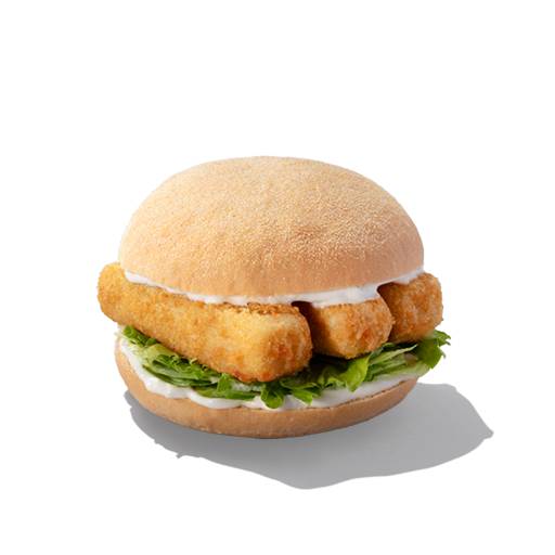 Fish Finger Sandwich with Mayo