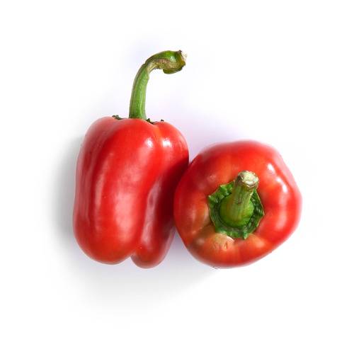 Sweet Red Bell Peppers 2 Count