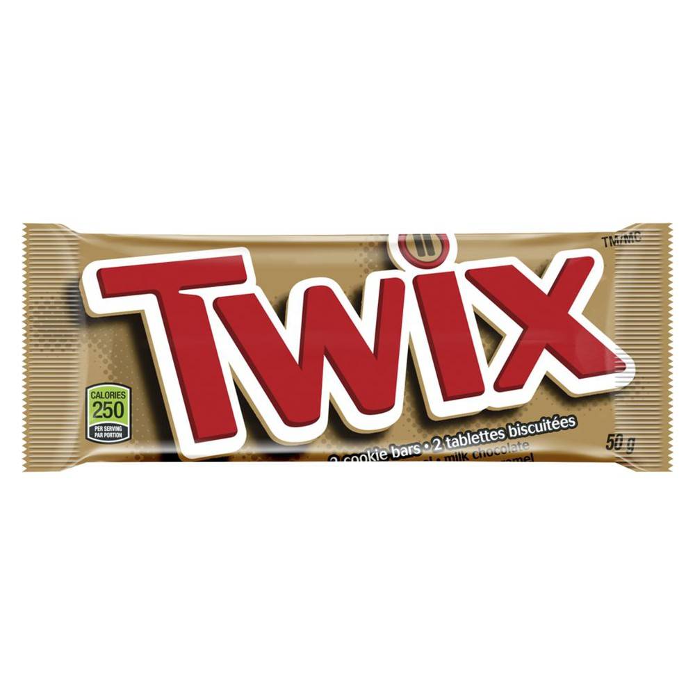 Twix Caramel Milk Chocolate Cookie Bars (2 units)