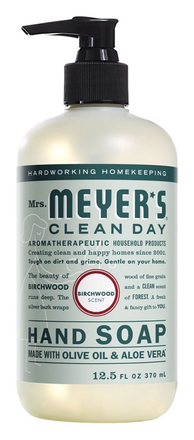 Mrs. Meyer'S Clean Day Organic Birchwood Scent Hand Soap 12.5 Oz