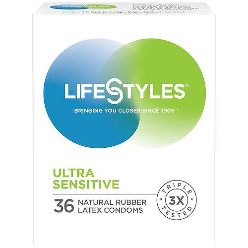 LifeStyles Ultra Sensitive Condoms - 36.0 ea