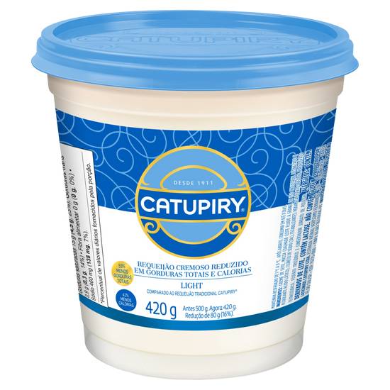 Catupiry requeijão cremoso light (420 g)