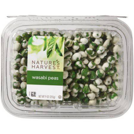 Nature's Harvest Produce Snacks Hot Wasabi Peas (9 oz)