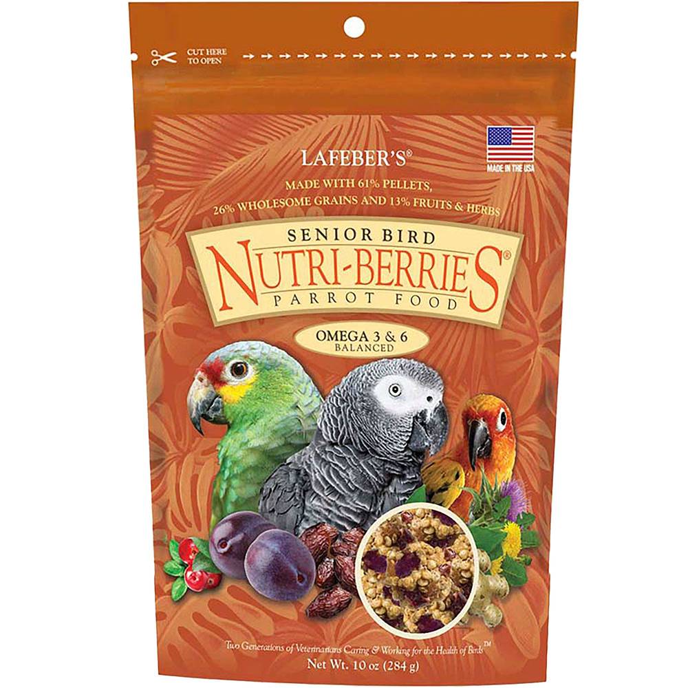 Lafeber's® Nutri-Berries Senior Parrot Dry Food (Color: Assorted, Size: 10 Oz)