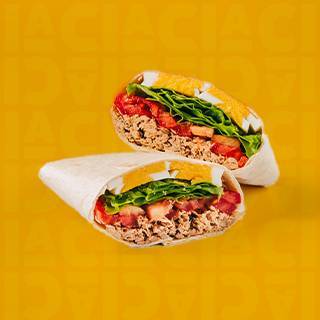 Menu Wrap Atum Desfiado