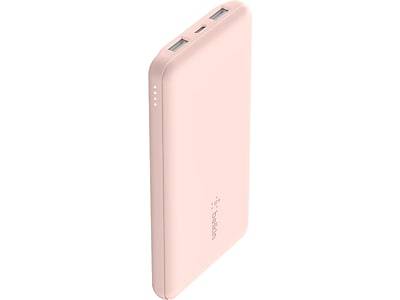 Belkin Boostcharge 10,000 Mah Power Bank With Usb-C Port, Rose Gold