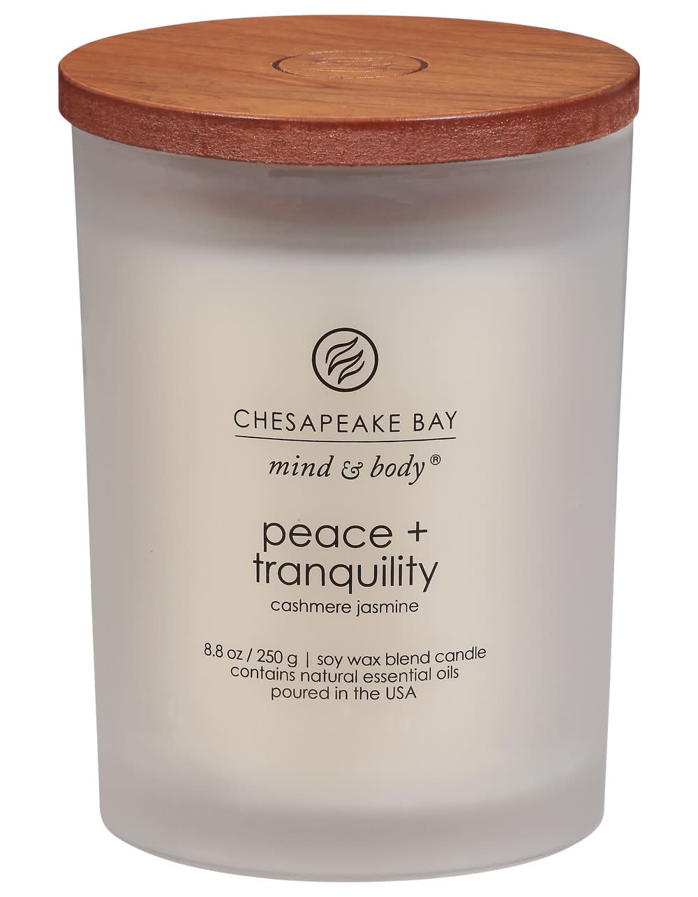 Chesapeake Bay Mind & Body Peace + Tranquility Cashmere Jasmine Candle (8.8 oz)