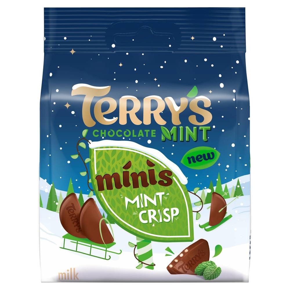 Terry's Chocolate Mint Crisp Minis 80g