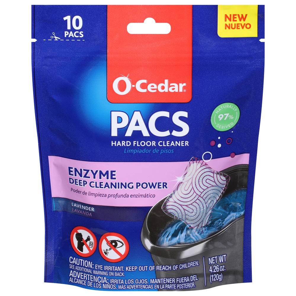 O-Cedar Lavender Floor Cleaning Pacs