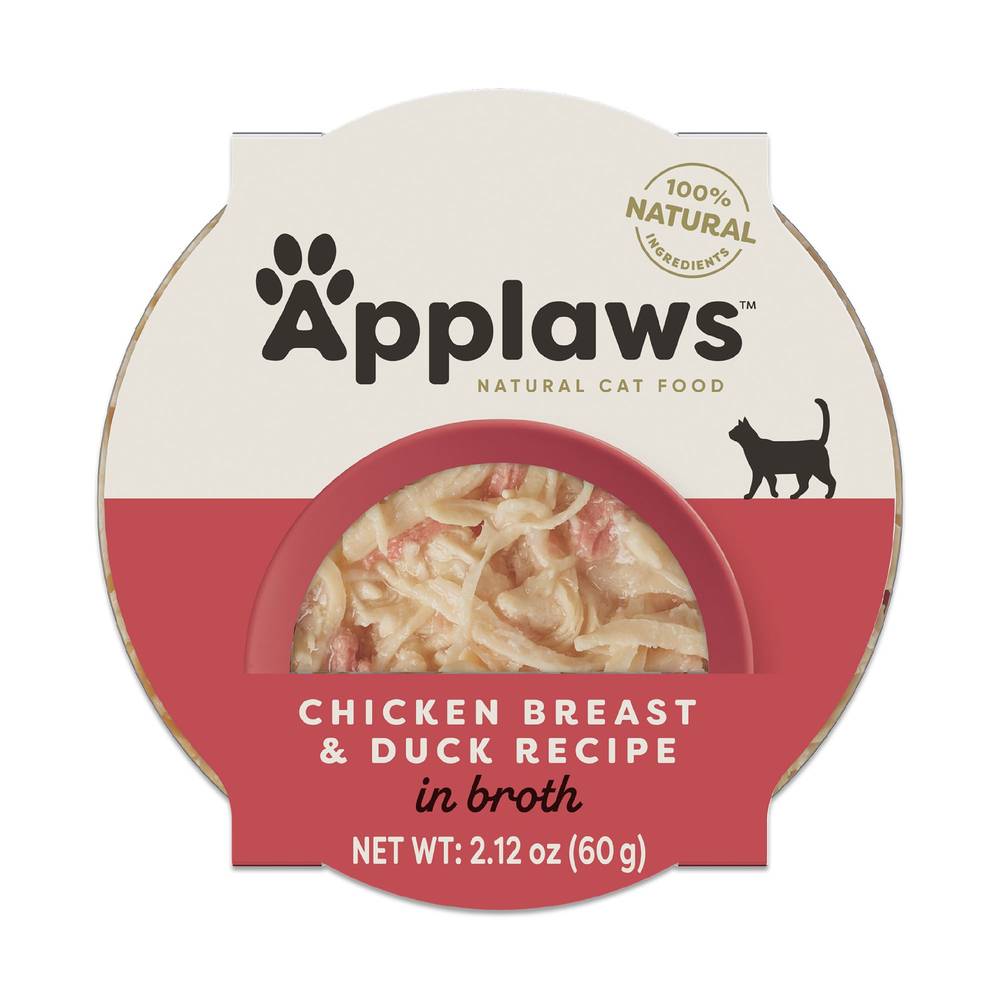 Applaws Chicken Breast & Duck Recipe Natural Wet Cat Food (2.12 oz)