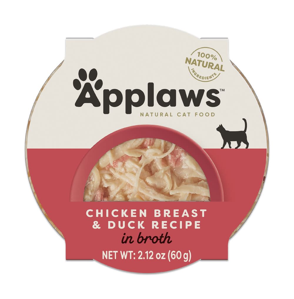 Applaws Wet Cat Food - Natural, Grain Free, Limited Ingredient (Flavor: Chicken & Duck)