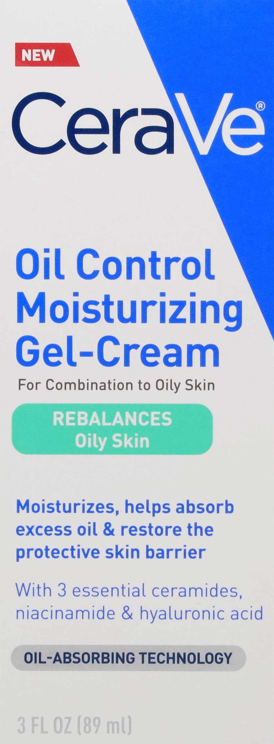 CeraVe Oil Control Moisturizing Gel Cream (3 fl oz)