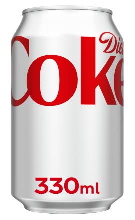 Diet Coke Cola Soda (330ml)