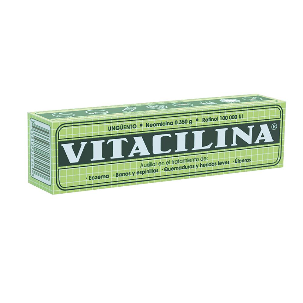 Vitacilina · Ungüento retinol neomicina (30 g)