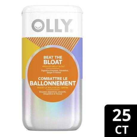 Olly Beat the Bloat Supplement Capsules (25 ct)