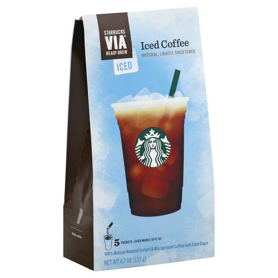 Starbucks Natural Roasted Instant Microground Iced Coffee (4.7 oz)