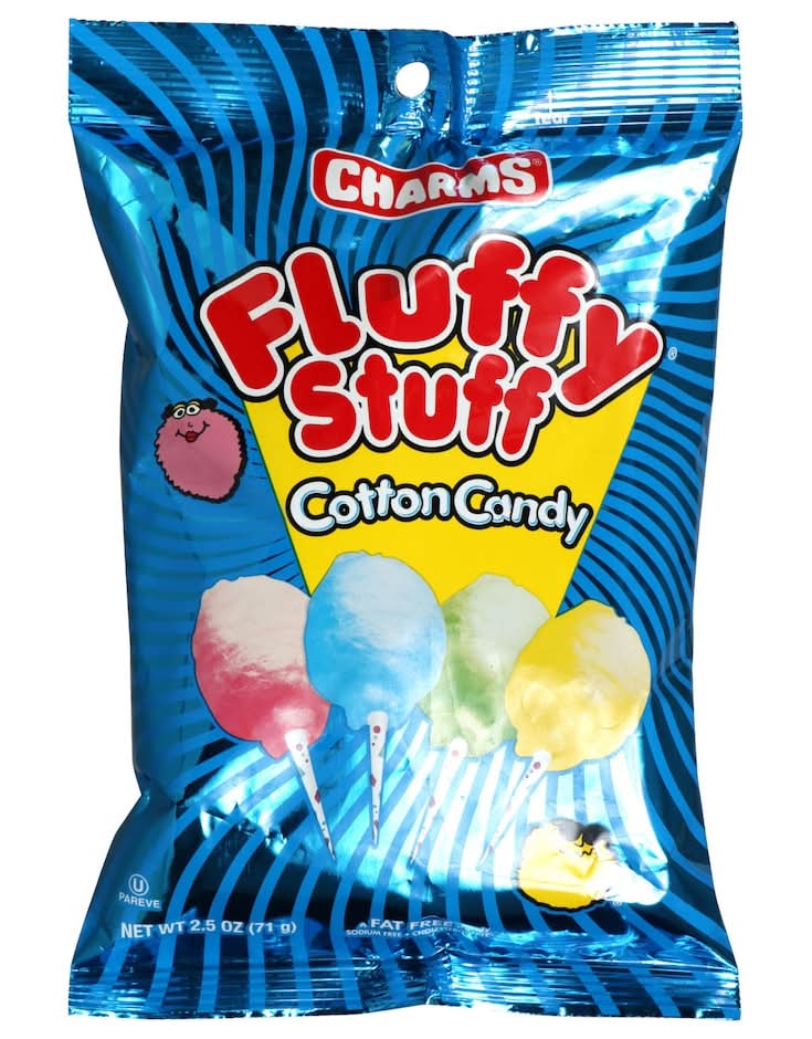 Charms Fluffy Stuff Cotton Candy, Assorted