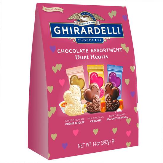 Order Ghirardelli Chocolate Assortment Duet Hearts - 14oz. food online from CVS store, VIENNA on bringmethat.com
