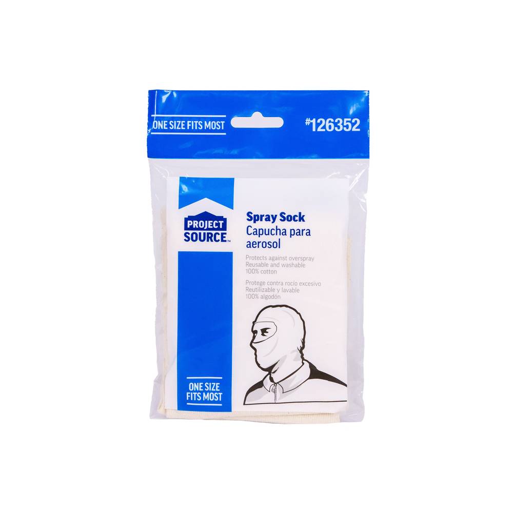 Project Source White Cotton Neck Gaiter (Large/x-large) | 04506/12FF