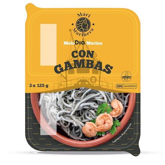 Gulas con gambas ultracongeladas Mari Marinera bandeja (250 g)