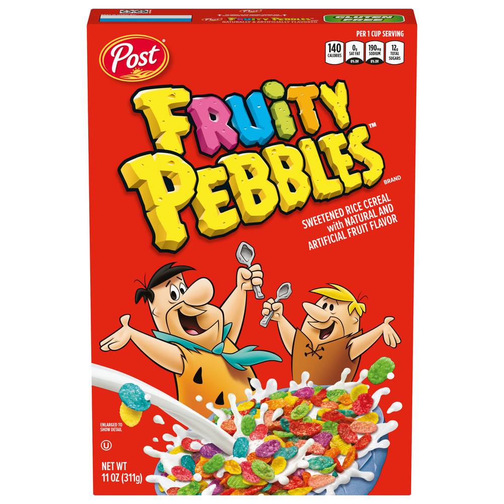 Fruity Pebbles Sweetened Rice Cereal (11 oz)