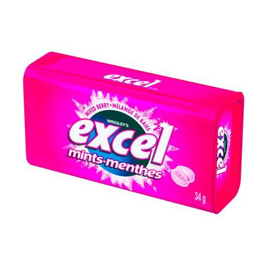 Excel Mints Mixed Berry 34 g