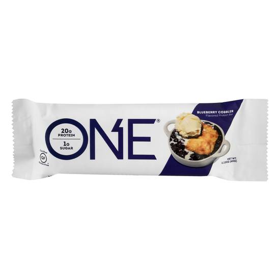 One Blueberry Cobbler Flavored Protein Bar