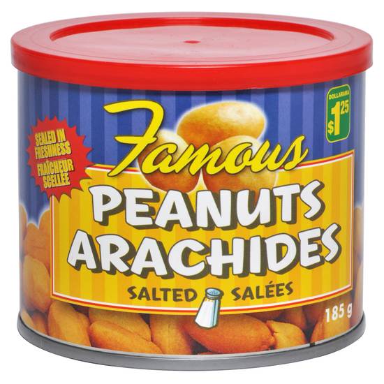 Famous Salted Peanuts (185g)