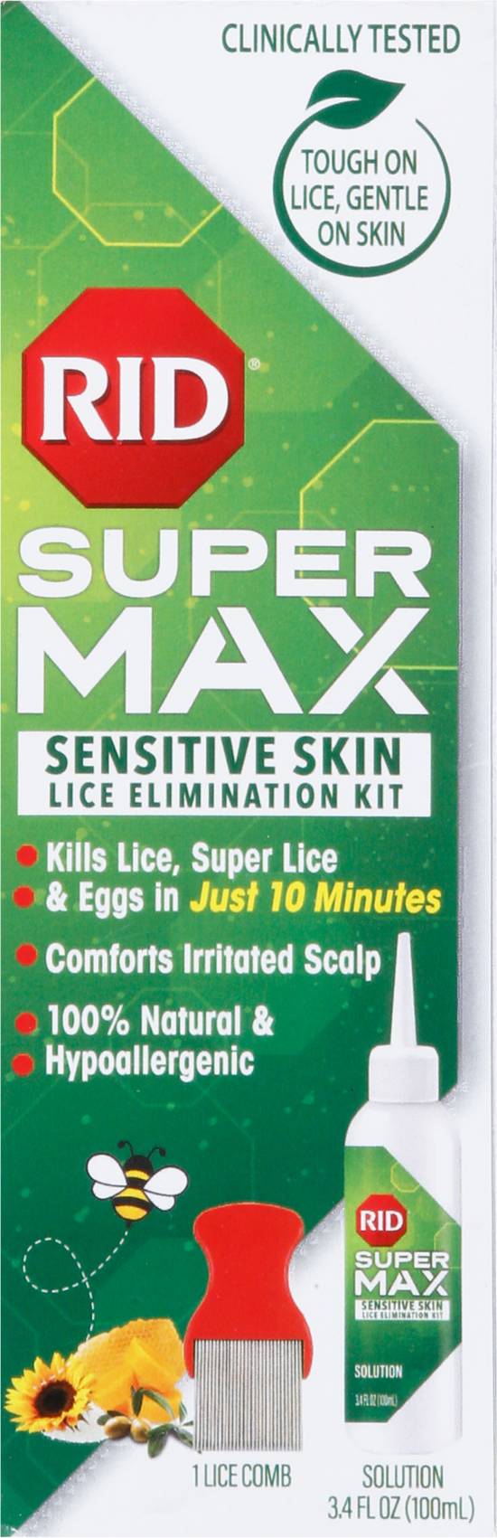 Rid Sensitive Skin Lice Elimination Kit