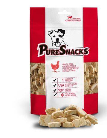 Puresnacks Freeze Dried Chicken Breast Dog Treats (140 g)